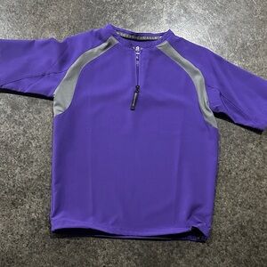 Purple and Gray Demarini Half-Zip Athletic Top, Never Worn